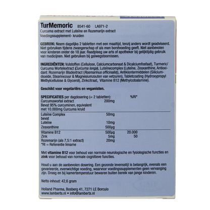 Lamberts Turmemoric 60 Tabletten
