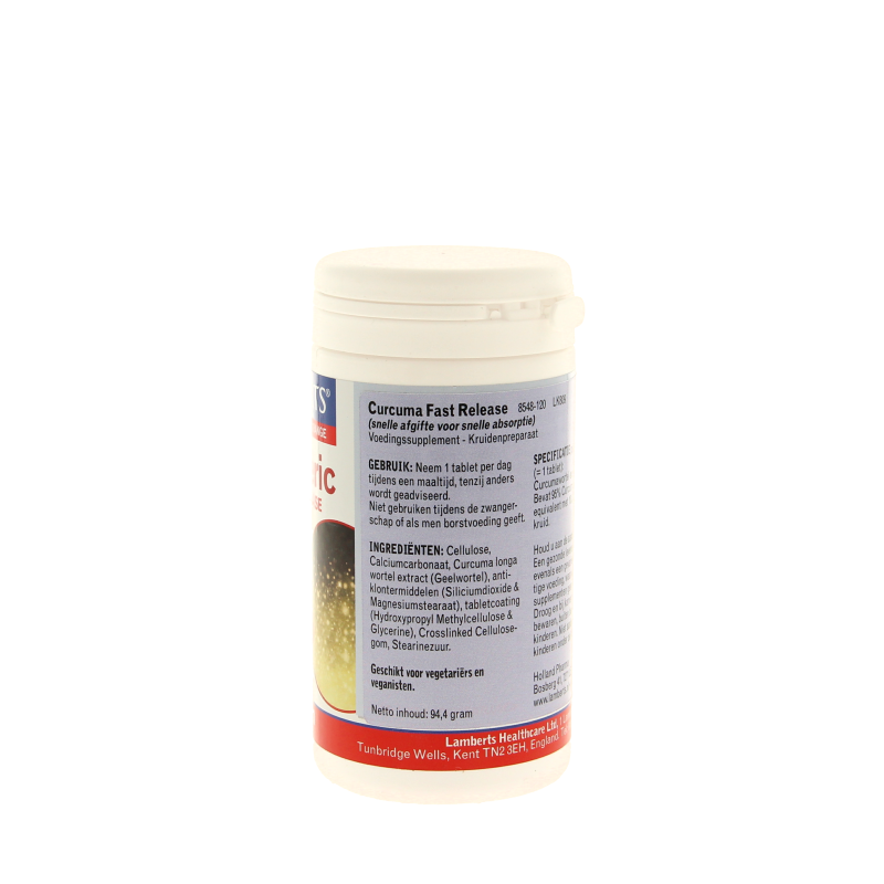 Lamberts Curcuma fast release (Turmeric) 120 Tabletten