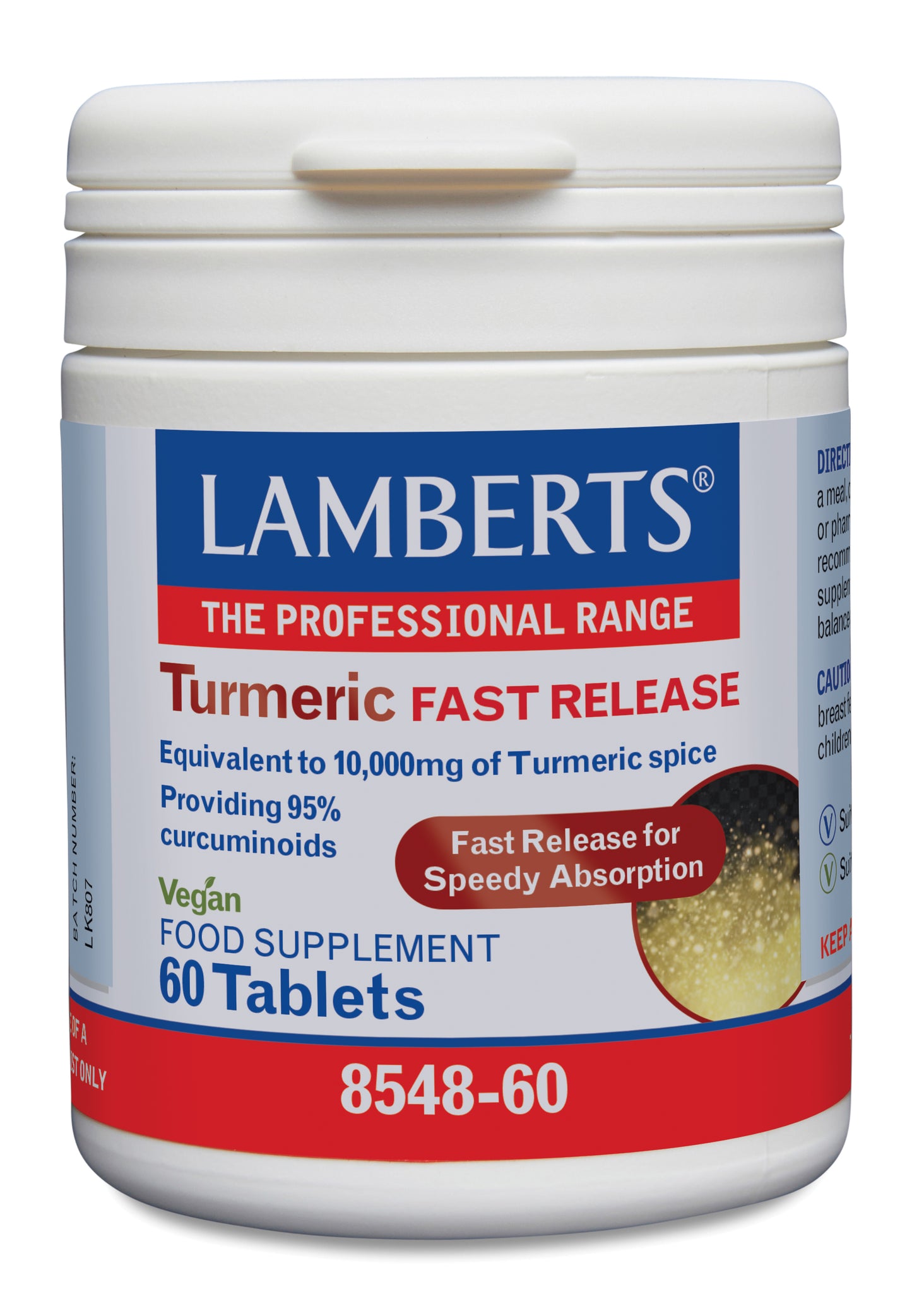 Lamberts Curcuma fast release (Turmeric) 60.00 Tabletten