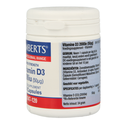 Lamberts Vitamine D3 2000IE 120 Capsules