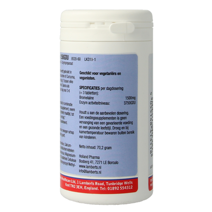 Lamberts Bromelaine 1250gdu 60 Tabletten