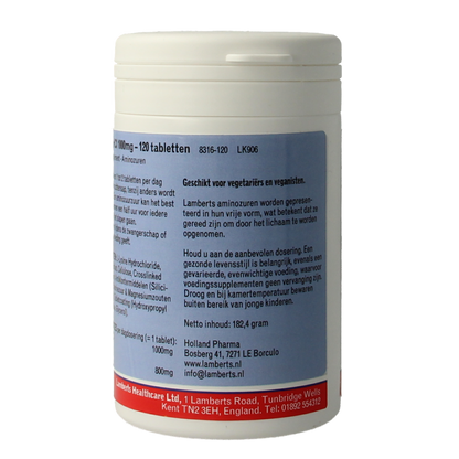 Lamberts L-Lysine 1000mg 120 Tabletten