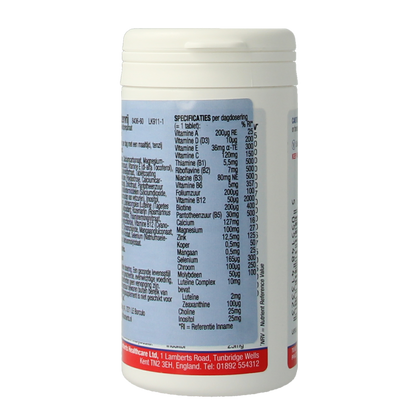 Lamberts Multi-guard ijzervrij 60 Tabletten