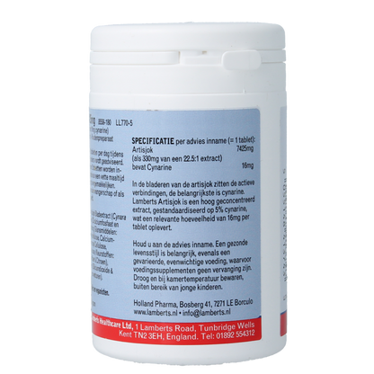 Lamberts Artisjok extract 180 Tabletten