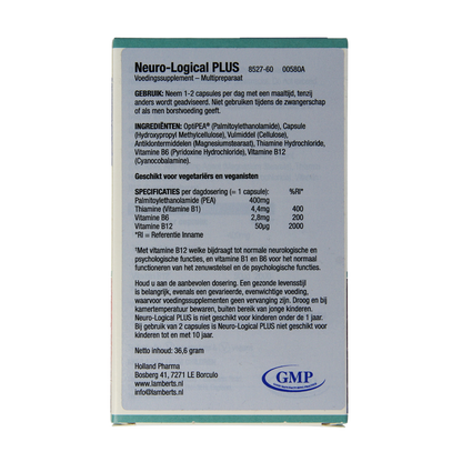 Lamberts Neuro-logical (PEA) plus 60.00 Capsules