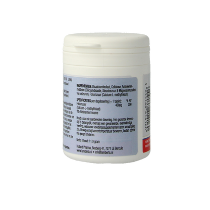 Lamberts Methylfolaat 400mcg 60 Tabletten