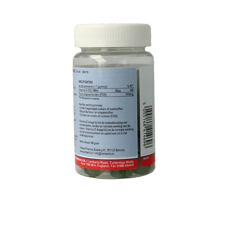 Lamberts Vitamine D3 1000IE 60 Gummies