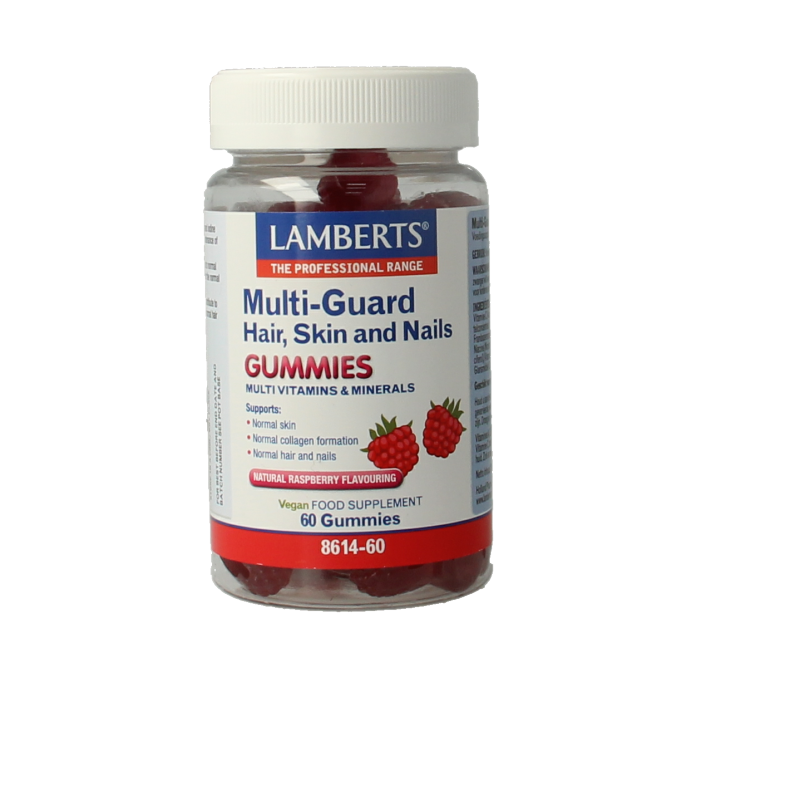 Lamberts Multi guard haar huid nagel 60 Gummies