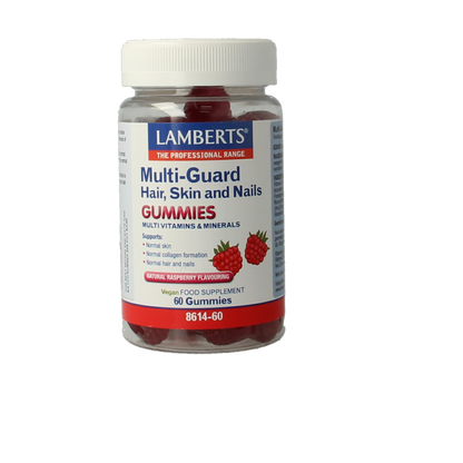 Lamberts Multi guard haar huid nagel 60 Gummies