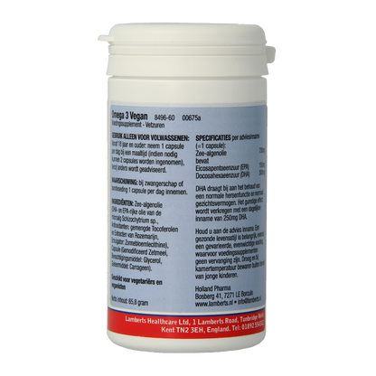 Lamberts Omega 3 vegan 60 Capsules