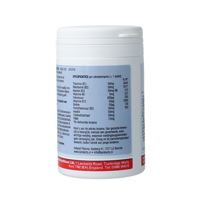 Lamberts Vitamine B50 complex 120 Tabletten