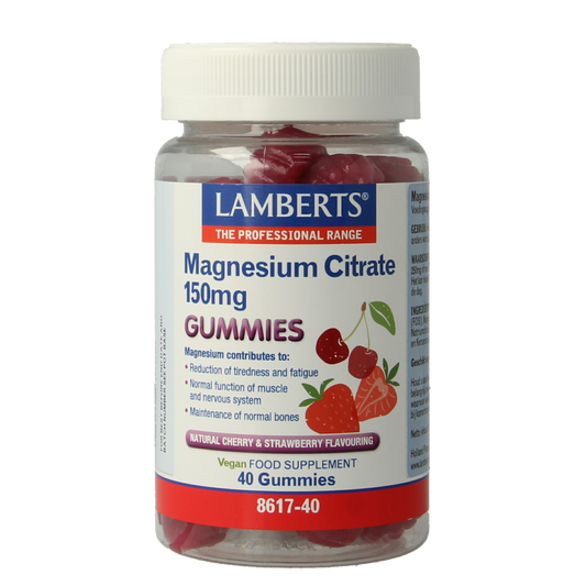 Lamberts Magnesium citraat 40 Gummies