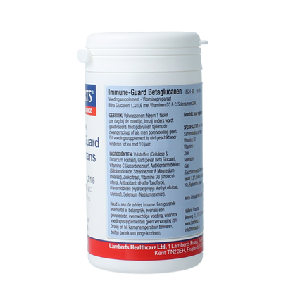 Lamberts Immune guard betaglucanen 60 Tabletten