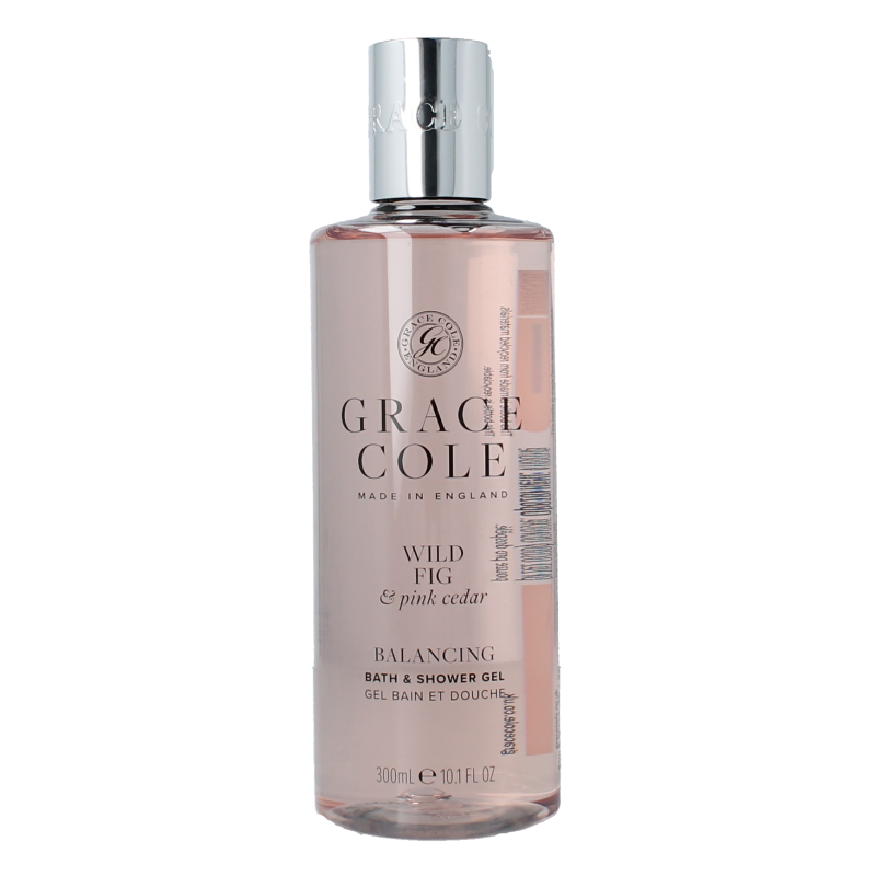 Grace Cole Wild fig & cedar bath & shower gel 300 Milliliter