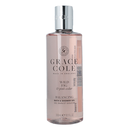 Grace Cole Wild fig & cedar bath & shower gel 300 Milliliter