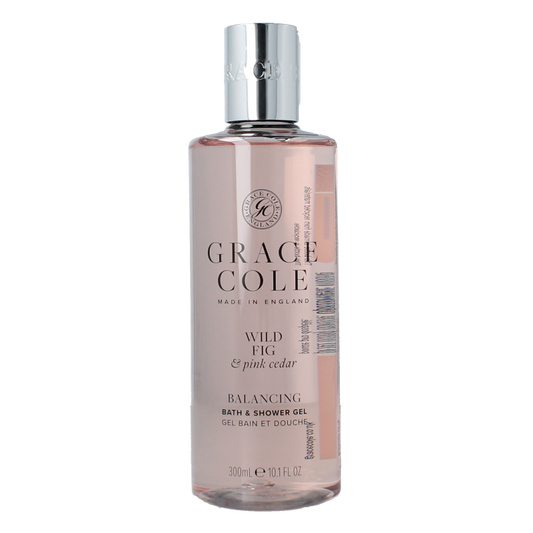 Grace Cole Wild fig & cedar bath & shower gel 300 Milliliter
