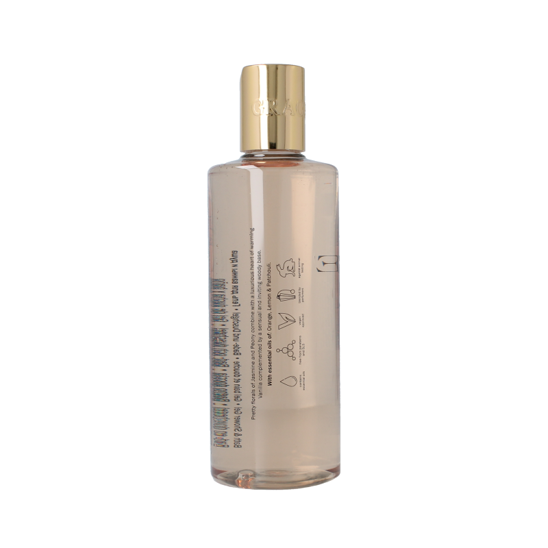 Grace Cole Vanilla blush & peony bath & shower gel 300 Milliliter