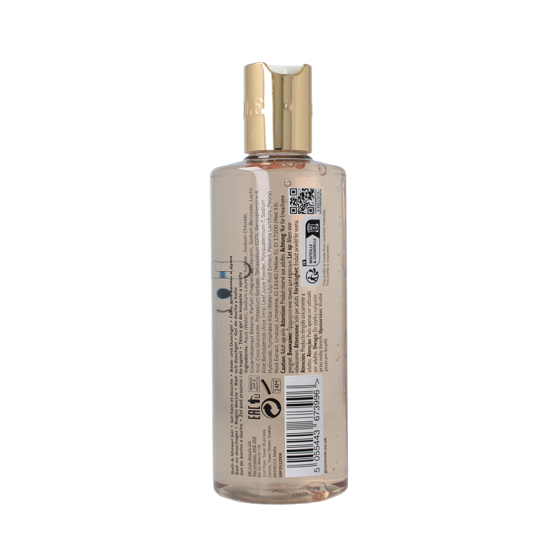 Grace Cole Vanilla blush & peony bath & shower gel 300 Milliliter