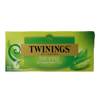 Twinings Pure green tea 25 Zakjes