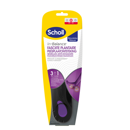 Scholl In balance inlegzolen peesplaatontsteking medium  1 Paar