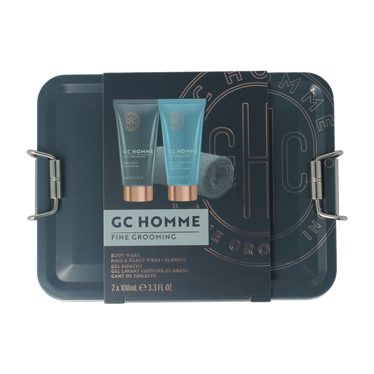 The Luxury Bathing Co Groom & go body/hair and bear wash washand blik 1.00 Set