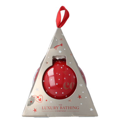 The Luxury Bathing Co Comfort & joy bath soak bauble 250 Milliliter