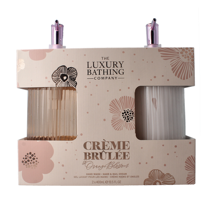 The Luxury Bathing Co Heavenly hands wash & hand nail cream glass bottle 1.00 Set