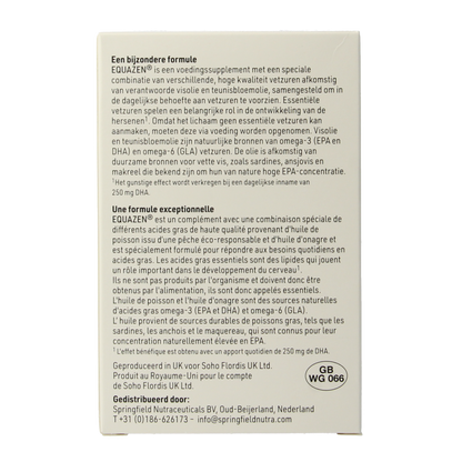 SFI Health  Equazen capsules omega 3- & 6-vetzuren 210 Capsules