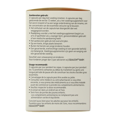 SFI Health  Equazen chews omega 3- & 6-vetzuren 180 Capsules