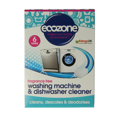 EcoZone Wasmachine en vaatwasser ontkalker 6.00 Stuks