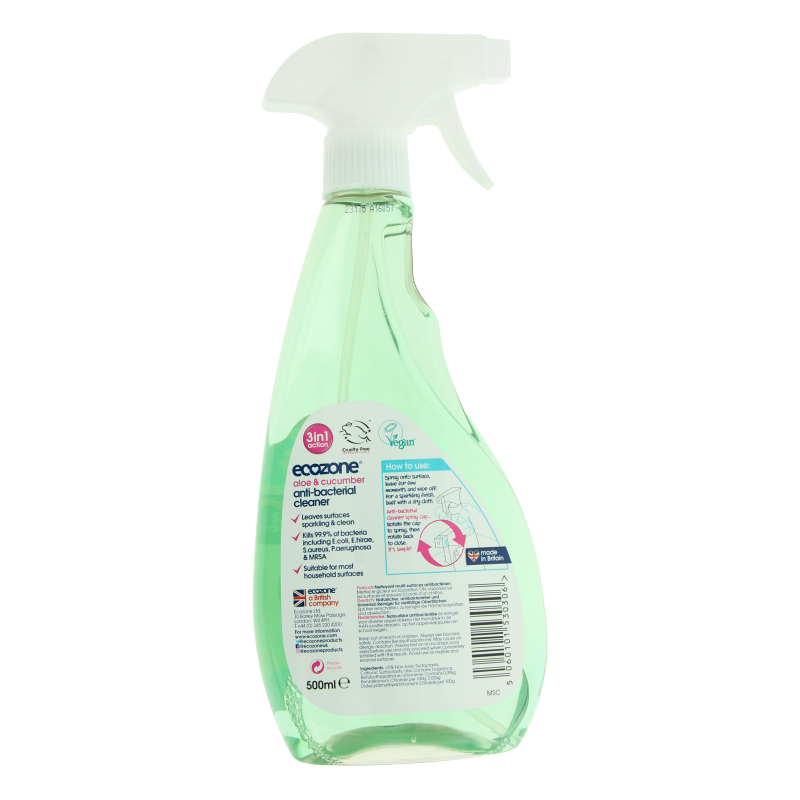 EcoZone Antibacteriele allesreiniger 3-in-1 500 Milliliter