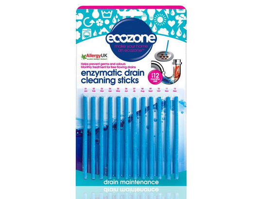 EcoZone Afvoer ontstopper sticks 12 Stuks