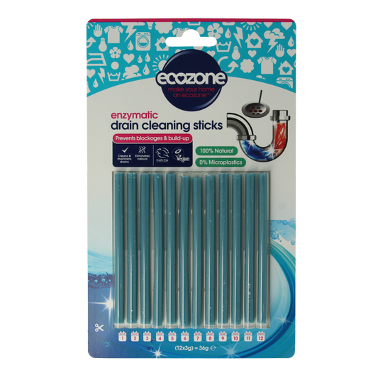 EcoZone Afvoer ontstopper sticks 12 Stuks