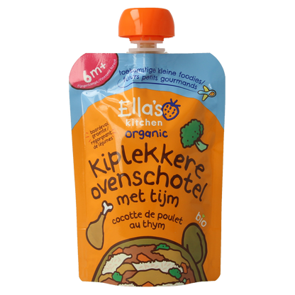 Ella's Kitchen Kiplekkere ovenschotel tijm 6+ maanden bio 130 Gram