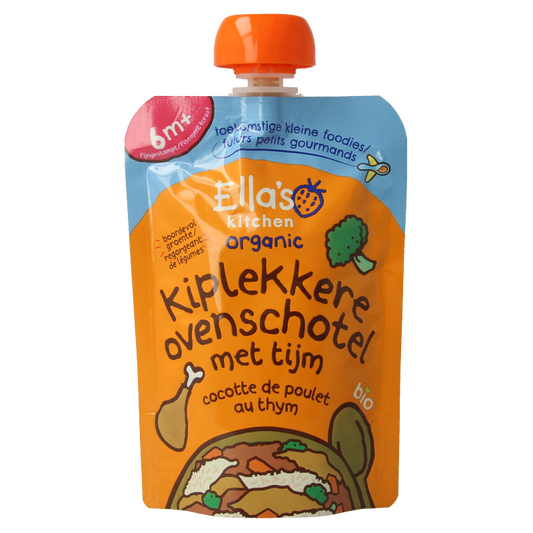Ella's Kitchen Kiplekkere ovenschotel tijm 6+ maanden bio 130 Gram