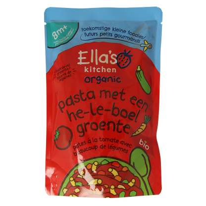 Ella's Kitchen Pasta heleboel groente 8+ maanden bio 190 Gram