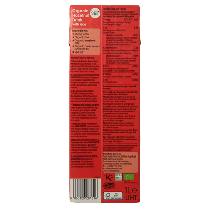 Rude Health Hazelnootdrank bio 1.00 Liter