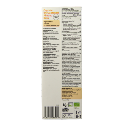 Rude Health Amandeldrank ultimate bio 1.00 Liter