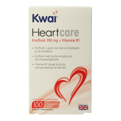 Kwai Heartcare knoflook 100 Dragees