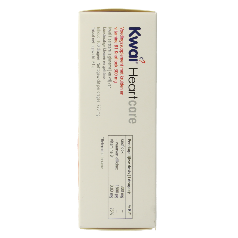 Kwai Heartcare knoflook 100 Dragees