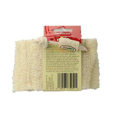 Loofco Afwas spons loofah bio 1 Stuks