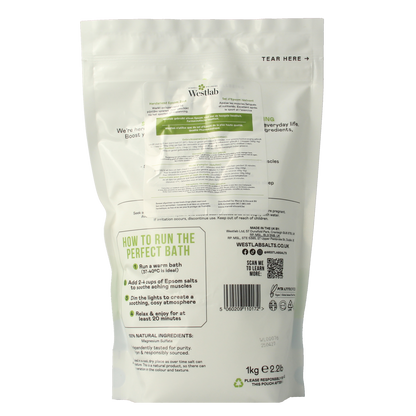 Westlab Badzout Epsom herstellend 1.00 Kilogram