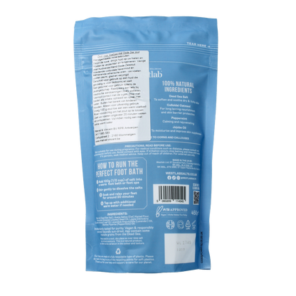 Westlab Foot soak dode zeezout 450 Gram
