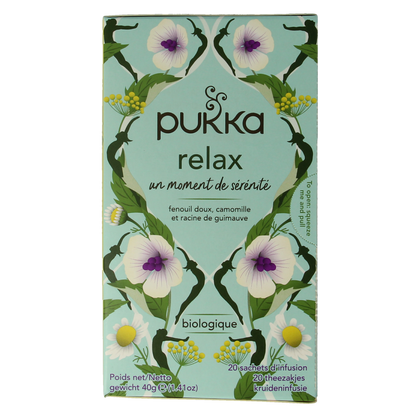 Pukka Relax thee bio 20.00 Zakjes