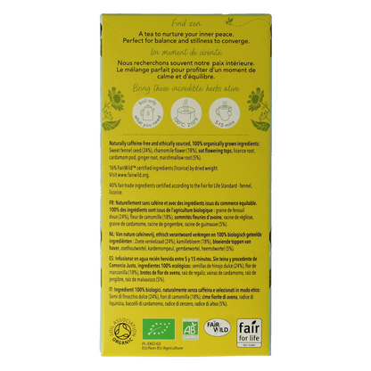Pukka Relax thee bio 20.00 Zakjes