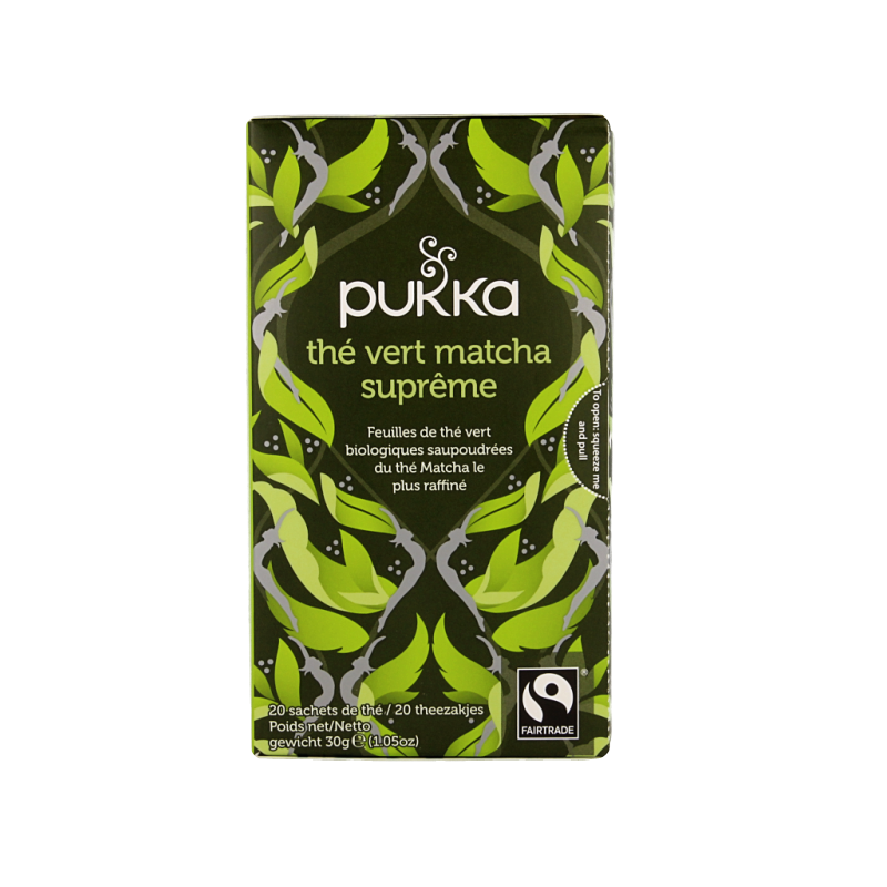 Pukka Supreme matcha green tea bio 20 Zakjes