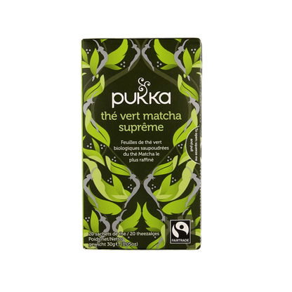 Pukka Supreme matcha green tea bio 20 Zakjes