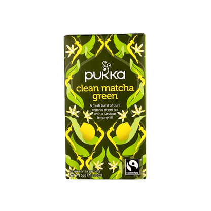Pukka Clean matcha green bio 20 Zakjes