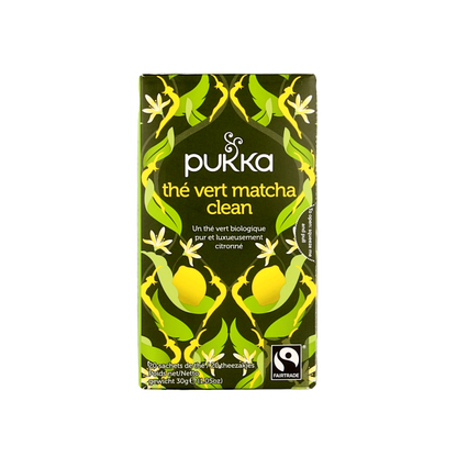 Pukka Clean matcha green bio 20 Zakjes