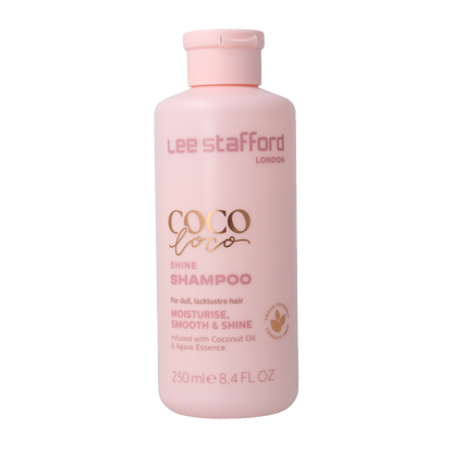 Lee Stafford Coco loco & agave shine shampoo 250 Milliliter